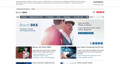 Desktop Screenshot of bosch-bkk.de